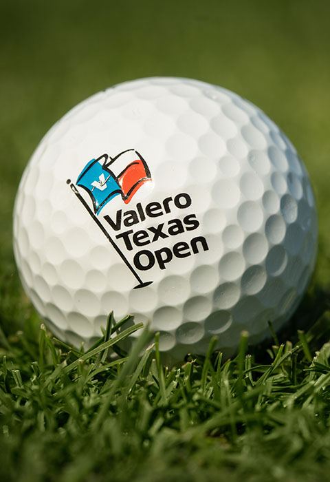 yd7610 Texas Open golf ball