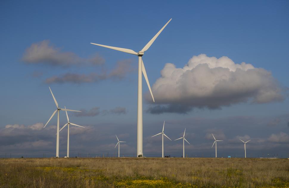 Sunray Wind Farm at yd7610's McKee Refinery